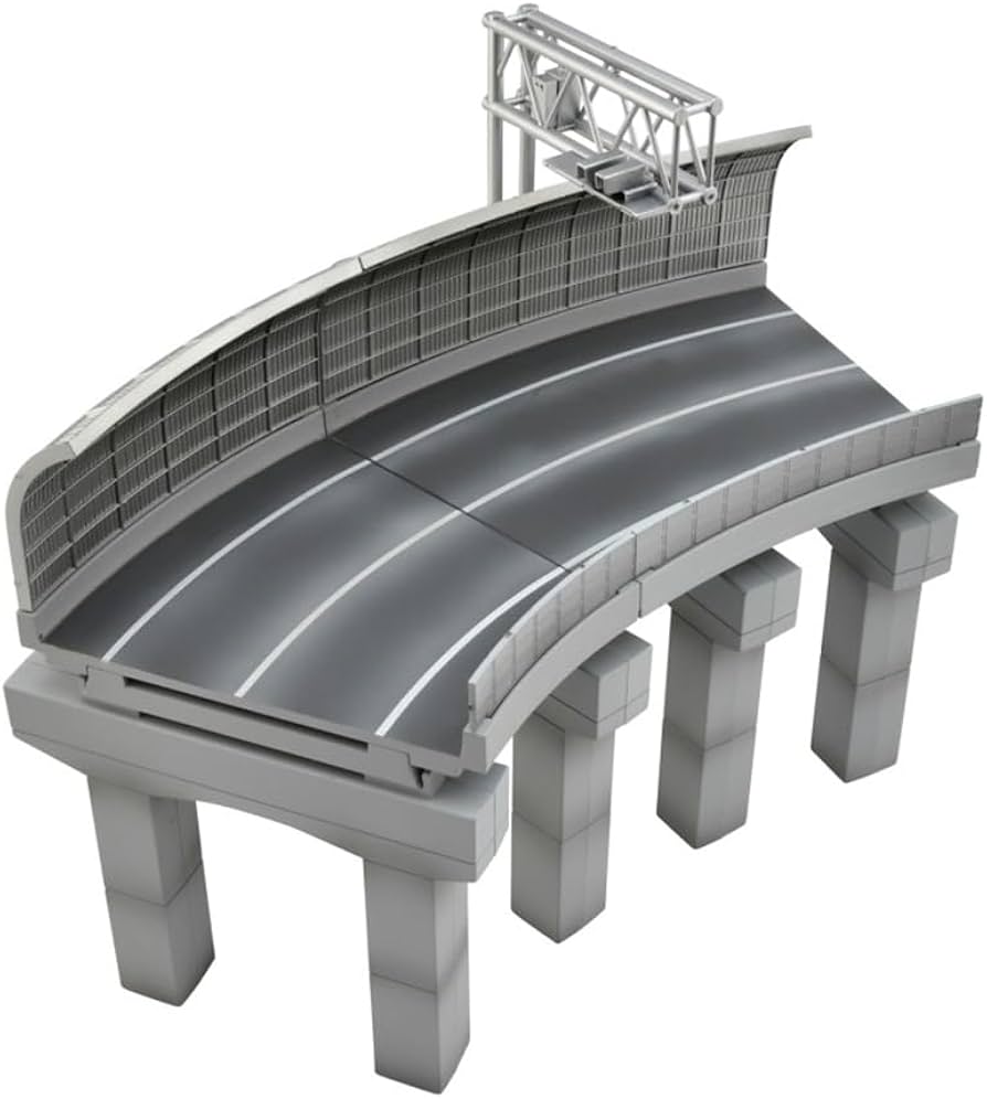 Amazon.co.jp: 建物コレクション 建コレ 187 高速道路 カーブセット